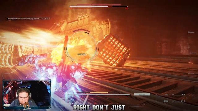 Armored Core 6 (AC6)  Smart Cleaner Weak Points/ Fight
