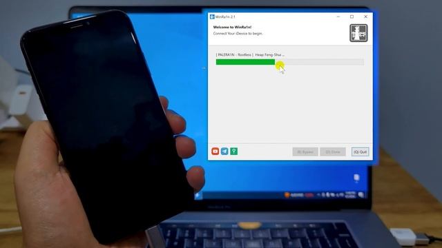 Jailbreak IPhone 8/8+X IOS 16.7.9 On Windows With Winra1n (Palera1n ROOTLESS)