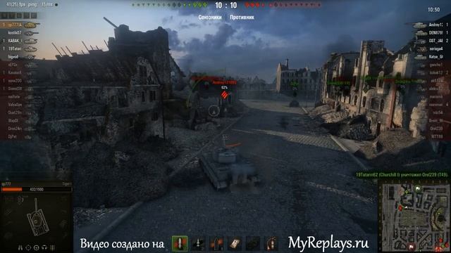 WOT: Химмельсдорф - PzKpfw VI Tiger - 7 фрагов - смотреть онлайн