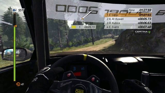 WRC 4 Rally Finland - Painaa (Skoda Fabia S2000) смотреть онлайн