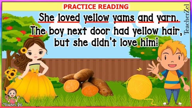 YUKI LOVES YELLOW (ALPHABET STORIES) @teacherzel смотреть онлайн