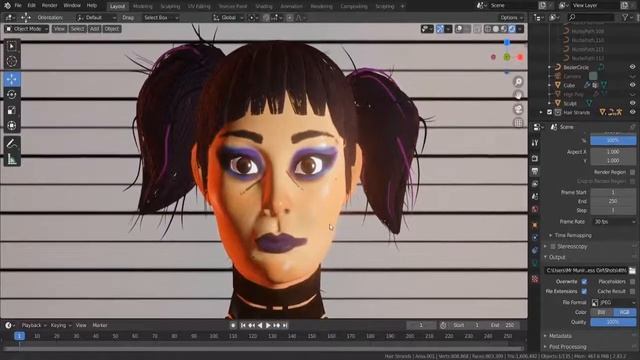 The Witness Girl Character Modelling in Blender 2.8 #aneesahmed #netflix #3dcharacter #animation смотреть онлайн