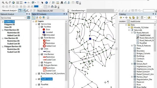 Spatial Accessibility to Health Care Centers Part: 4-1 GIS смотреть онлайн