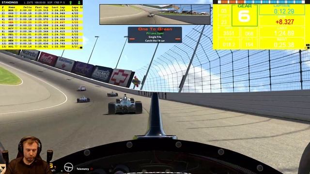 RACE! Iracing | Indycar FIXED | Atlanta | 2020 S1 W4 | Tips Strategy Insights смотреть онлайн