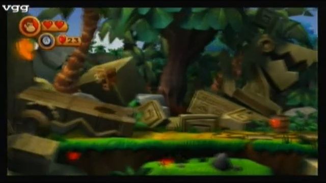 Donkey Kong Country Returns (Wii) - 07/26 Wonky Waterway! смотреть онлайн