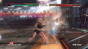 Dead Or Alive 5 Last Round: Rachel And Momiji Tag Survival Legend