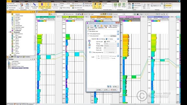 Porosity mapping using well logs in Petrel-EN смотреть онлайн