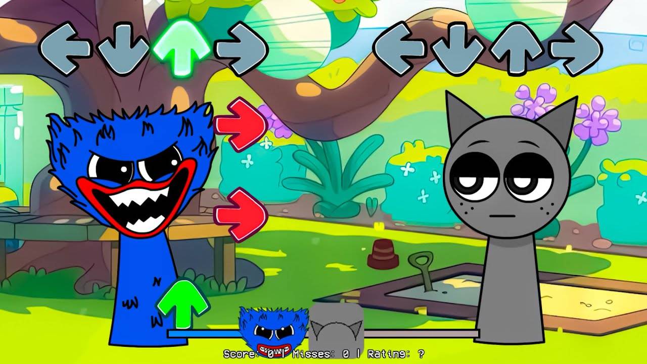 FNF SPRUNKI против POPPY PLAYTIME 4 (Sprunki/FNF Mod) смотреть онлайн