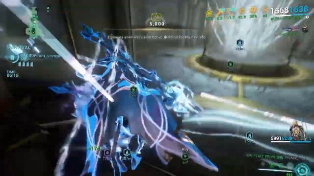 Warframe Energy Nexus Mod in action смотреть онлайн