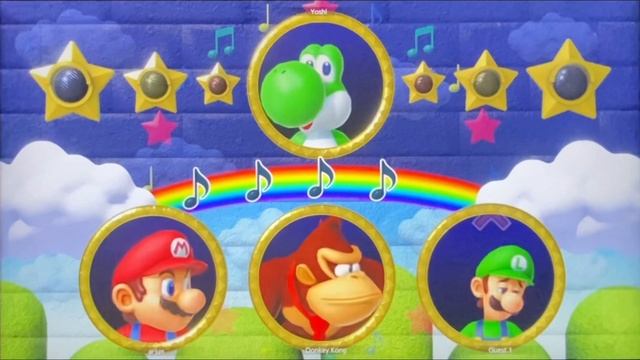 Mario Party Superstars Fun Minigame With Mario,Yoshi,Luigi & DonkeyKong