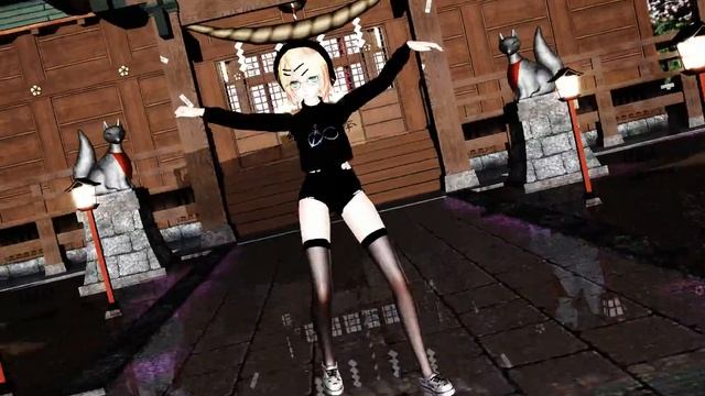 MMD Rin - Слышь ты че такая дерзкая. смотреть онлайн