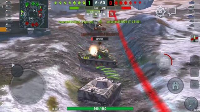 Обычный бой на Leopard | WOT Blitz смотреть онлайн