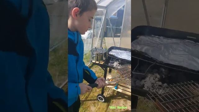 Сьомга Филе на барбекюто - Salmon Fillet on the barbecue смотреть онлайн
