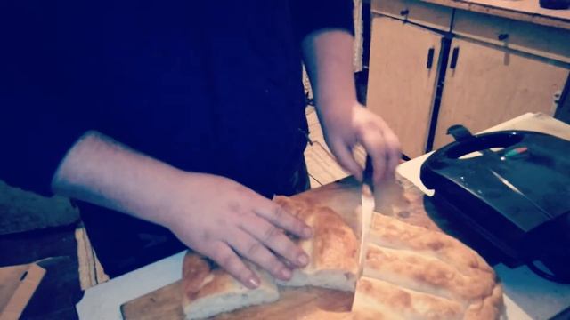 Бутер с куриной грудкой и соевым соусом