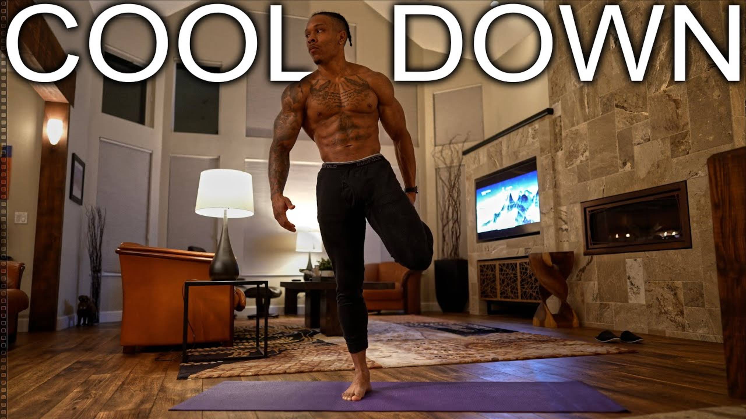 15 MINUTE COOL DOWN STRETCH ROUTINE (FULL BODY) - BullyJuice смотреть онлайн