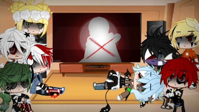 •MHA/FNAF• + Villains React To Fallen Star Sanses || ❤️•_•♡UnderTale♡•_•❤️ || MHA/BNHA || •MHA/FNAF