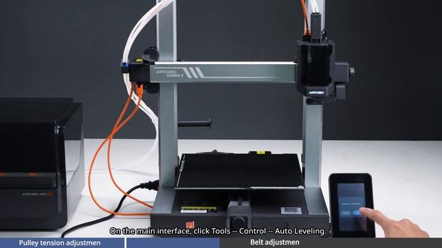 Калибровка Anycubic Kobra 3 Combo