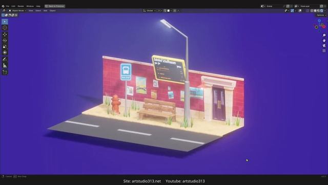 Demo / Create Models in Blender & Combine 2D & 3D смотреть онлайн