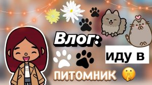 Влог_ иду в питомник 🐾🦮🤫 _ Toca Boca World _ тока бока _ toca boca _ Secret Toca
