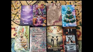 Обзор моих авторских колод и их издание.