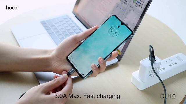 Cáp sạc nhanh 3.0A Hoco DU10 dài 1m - Dành cho điện thoại Android смотреть онлайн