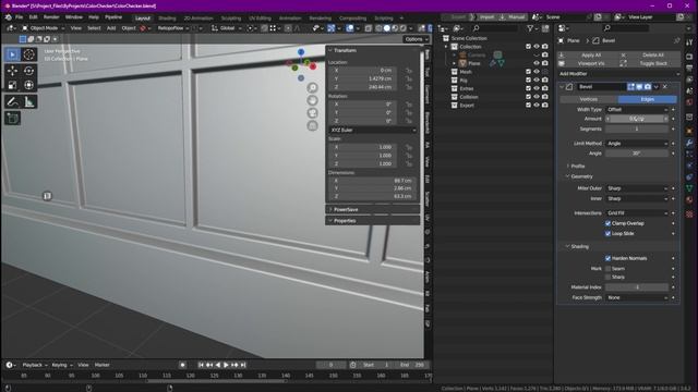 Nearly Zero Bi-Normals And Tangent Warning - UE5 (Blender Bevel Modifier Problem) смотреть онлайн