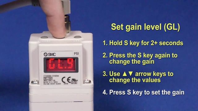 Электропневматический преобразователь ITV 1000-2000-3000 Настройка