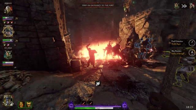 Grail Knight - Cata 3 Deathwish Onslaught Squared - Fort Brachsenbrücke - Vermintide 2 смотреть онлайн