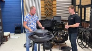Чугунные Fantastic Grill Везувий 700, 1000 Престиж и костровая чаша Стандарт