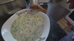 Любим мы окрошку!