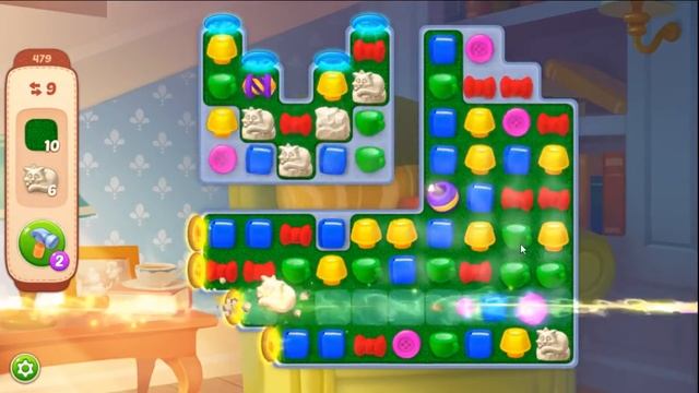 Homescapes Level 479 - NO BOOSTERS 🏠 | SKILLGAMING ✔️