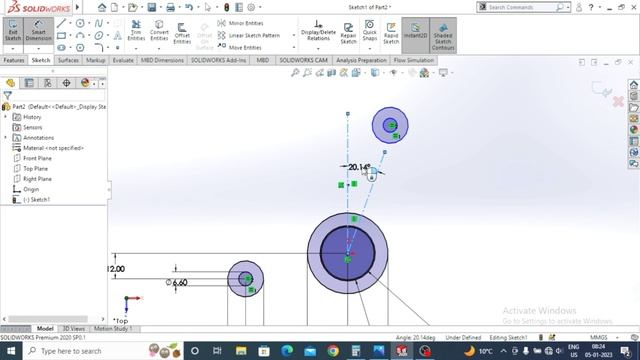 Solidworks 2d drawing for beginners #solidworks #cad #autocad #3ddrawing #btech #catia #education смотреть онлайн