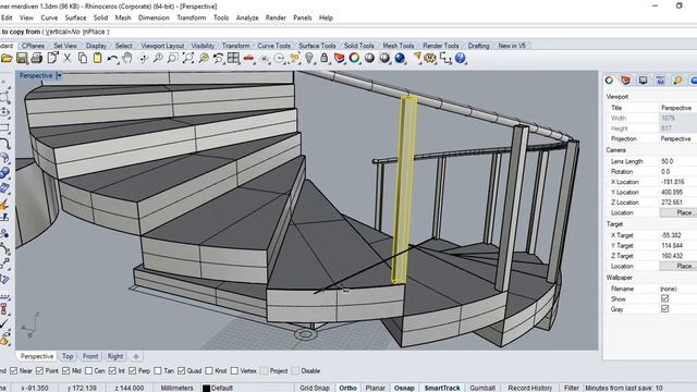 Rhinoceros Merdiven Modelleme 3 смотреть онлайн