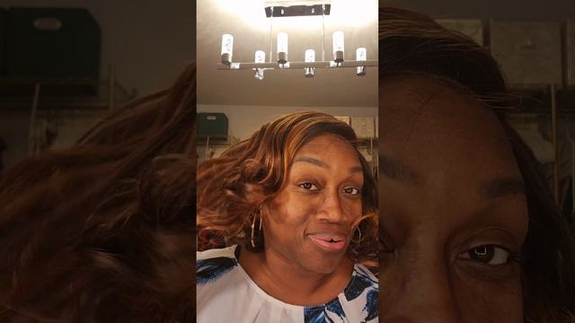It's giving Fall!! 🍂🍃🍁 Review of LuvMe Hair Mature Boss Brown Ombre Highlight Loose Wave #wigreview смотреть онлайн