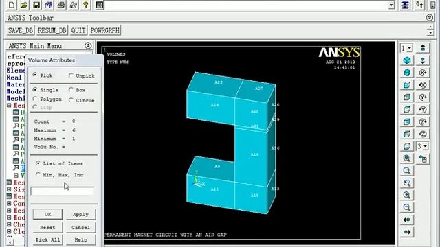 ansys 带气隙的永磁体 permernat magnet смотреть онлайн