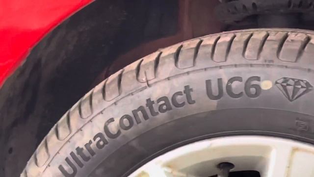 Continental ultra contact 6 UC6 tyres, short term review, 2021. смотреть онлайн
