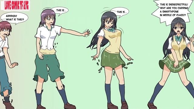 Random Boy Turn Into Girl Ep118 TG Comic Sapphirefoxx   Body Swap Full Tg Tf Transformations Beauti