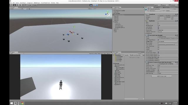 Unity Camera Rotation "Bouncing" смотреть онлайн