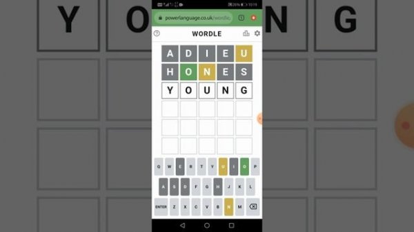 Today’s ‘Wordle’ Word Of The Day Answer #222: Thursday , January 27th