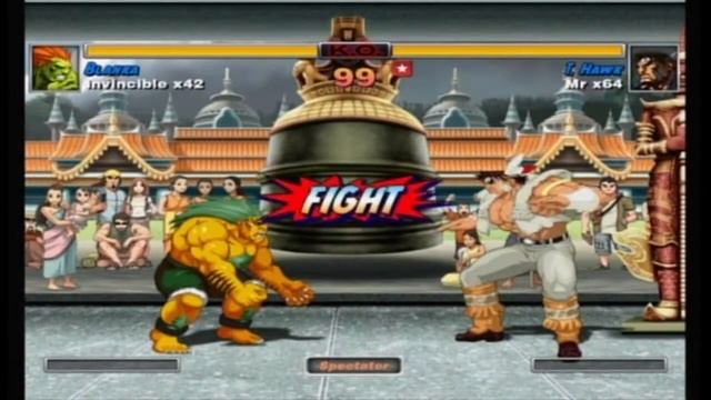 Super Street Fighter II Turbo HD Remix - XBLA - invincible x42 (Blanka) VS. Mr x64 (T. Hawk) смотреть онлайн