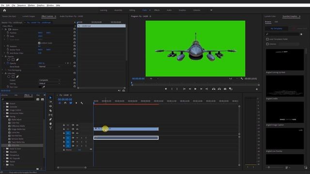 How to Remove Green Screen Background in Adobe Premiere Pro CC смотреть онлайн