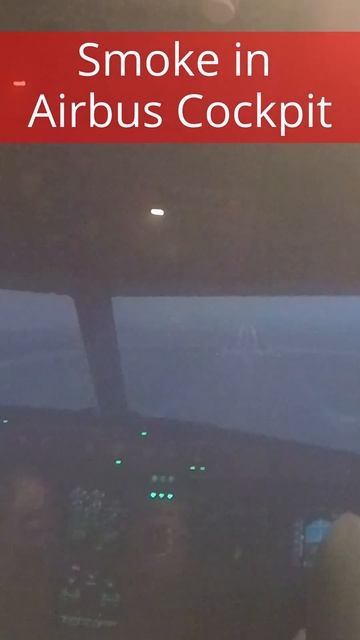 Smoke in Airbus Cockpit | Emergency | Pilots landing safely with oxygen Masks | Safety Drill смотреть онлайн