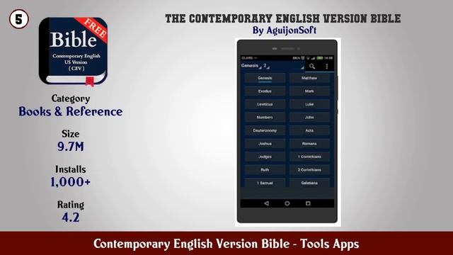 Top 10 Contemporary English Version Bible Android Apps смотреть онлайн