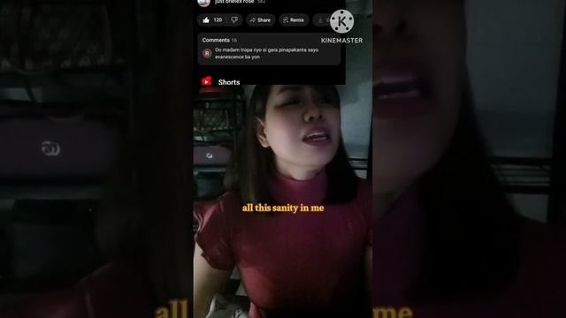 My Immortal #evanescence #musicvideo #music #karaoke #videoke #goodvibes #singing