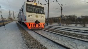 Электромотриса СВ-1М на Транссибе | Железная дорога в Сибири