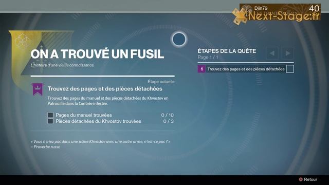 Destiny | Comment obtenir le fusil exotique Khvostov 7g-0X смотреть онлайн