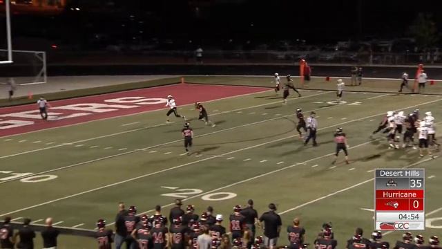 Region 9 Football Desert Hills at Hurricane September 14, 2018 смотреть онлайн