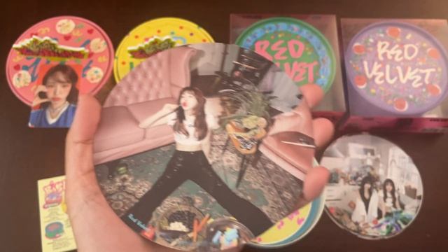 [Unboxing] Red Velvet ⟡ Birthday 🎂 Cake Versions ♡ The ReVe Festival 2022 ⟡ All 5-Member Versions
