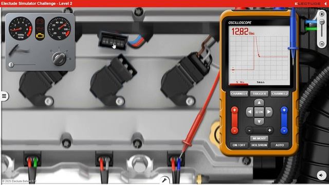 1️⃣4️⃣ДЛЯ НАЧИНАЮЩИХАВТОЭЛЕКТРИКОВ⚡УЧИСЬ НА ️ ВИРТУАЛЬНОМ АВТОМОБИЛЕ  (ИНЖЕКТОР) В БРАУЗЕРЕ