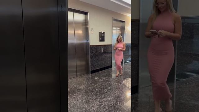 Marie Office Crush | Walking Around The Office In Dresses | Marie Dee